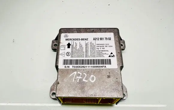 Mercedes-Benz CLS C218 X218 Airbag control unit/module 5WK44802 A2129017902