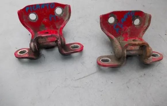 Rear door hinge set