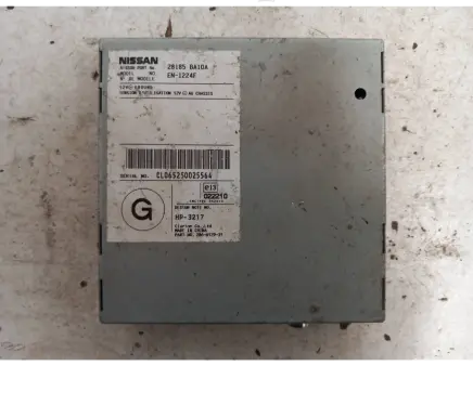 Nissan Primera GPS navigation control unit/module 28185BA10A EN1224F CL065250025564