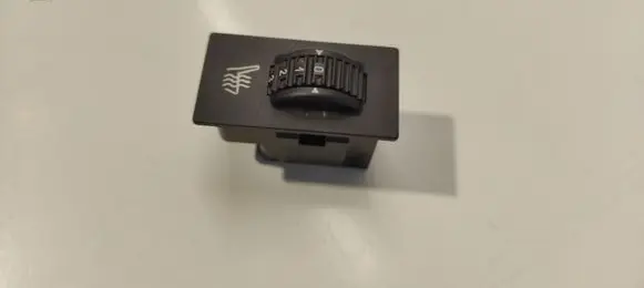 Seat heating switch