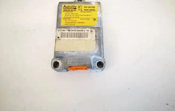 Peugeot 406 Airbag control unit/module 9631847080 550540400
