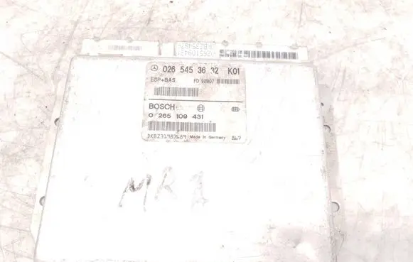Mercedes-Benz A W168 ESP (stability system) control unit 0265453632 DKBZ31987689 0265109431