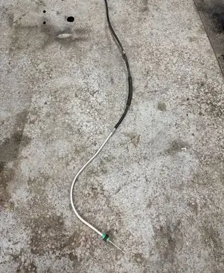 Opel Corsa F Hand brake release cable 9824836980