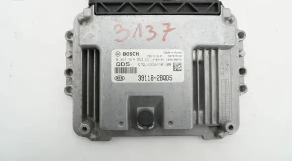 KIA Sportage Engine control unit/module ECU 391182BQD5 0261S14953