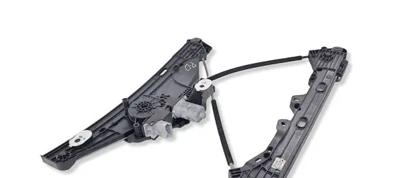 Peugeot 2008 II Front door window regulator with motor 9828130680