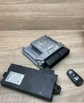 BMW 3 E90 E91 Engine ECU kit and lock set 7823422 9147226 WITHKEY