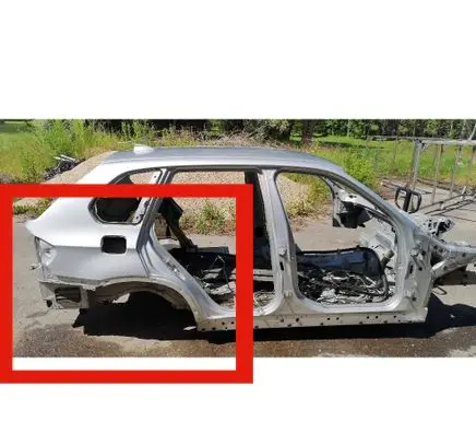 BMW X5 E70 Rear quarter panel 41217174354 7174354
