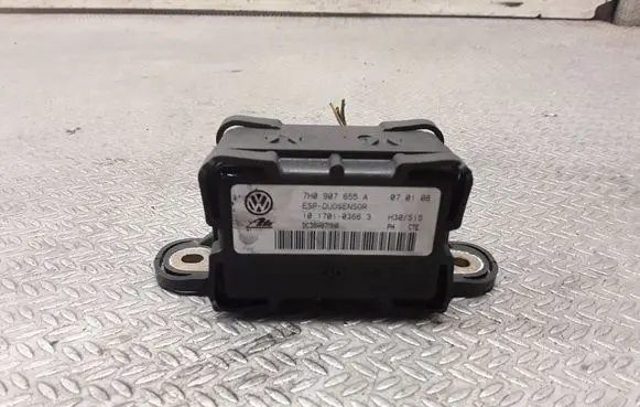 Volkswagen Golf V ESP acceleration yaw rate sensor 7H0907655A