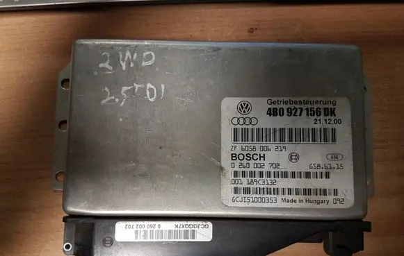 Audi A6 S6 C6 4F Gearbox control unit/module 4B0927156DK