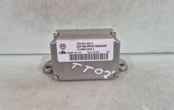 Audi TT Mk1 ESP acceleration yaw rate sensor 7E0907652A 448801001021