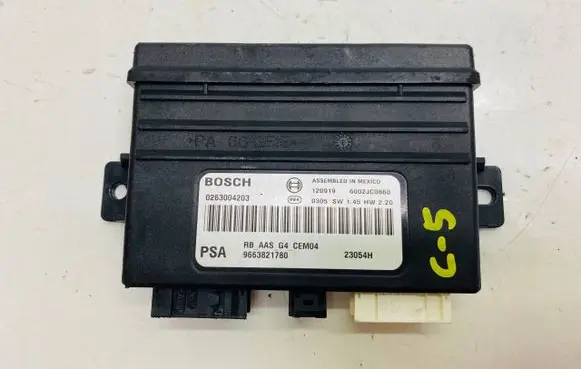 Citroen C5 Parking PDC control unit/module 9663821780