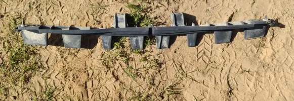 Citroen C4 Grand Picasso Rear bumper support beam 9654489780
