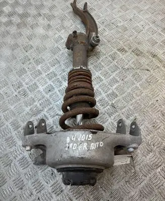 Audi A4 S4 B8 8K Front shock absorber with coil spring 