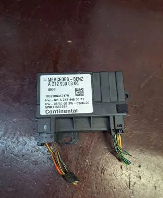 Mercedes-Benz C W204 Fuel injection pump control unit/module A2129000306 5WK11555EBF 1032906359179