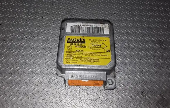 Peugeot 206 Airbag control unit/module 550541500 9636894080