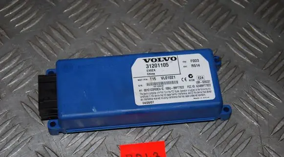Volvo C30 Bluetooth control unit module 31201105 VL01021 10R020237