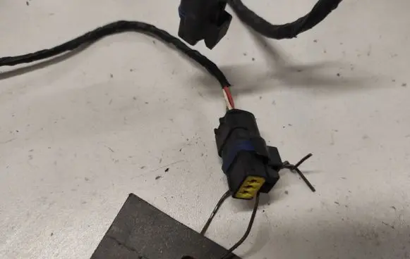 Peugeot 407 Parking sensor (PDC) wiring loom 20100212 9648012580