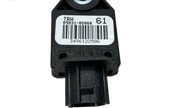 Airbag deployment crash/impact sensor