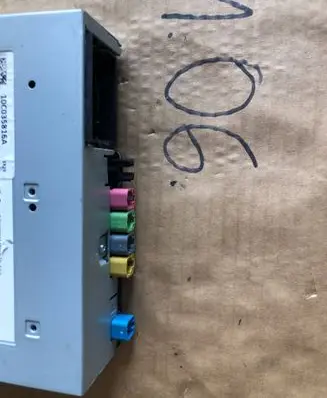 Volkswagen ID.7 MMI control unit 10C035816A