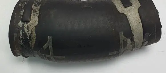 Audi A6 S6 C6 4F Engine coolant pipe/hose 06E121445B