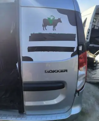 Dacia Dokker Rear door TEKQA