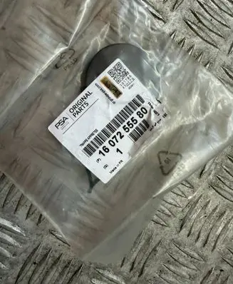 Peugeot 208 I Rear bumper row hook cap/cover 1607255580