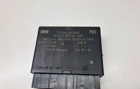 BMW X5 F15 Parking PDC control unit/module 9350707