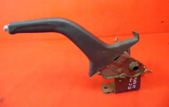 Hyundai Santa Fe Handbrake/parking brake lever assembly 597102B000WK