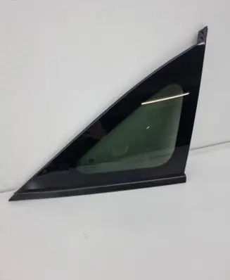 Rear vent window glass