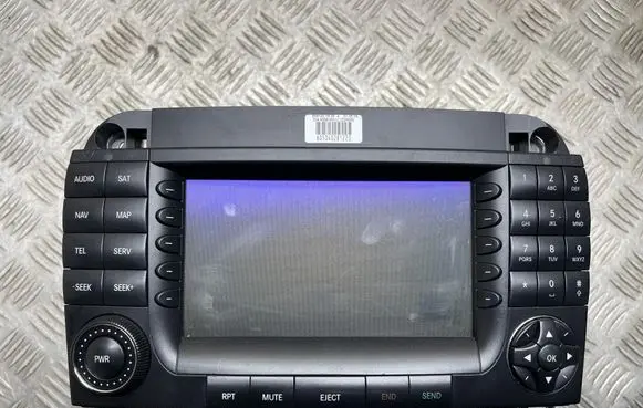 Mercedes-Benz CL C215 Screen/display/small screen A2208702289 A2204450460 A2208270557