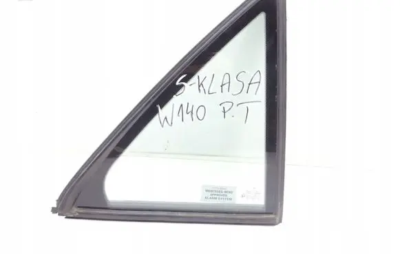 Mercedes-Benz S W140 Rear door window glass 1407350124