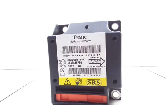 Peugeot 607 Airbag control unit/module 9643869780
