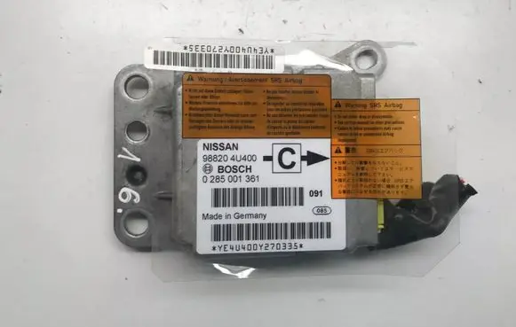 Nissan Almera Tino Airbag control unit/module 988204U400 0285001361