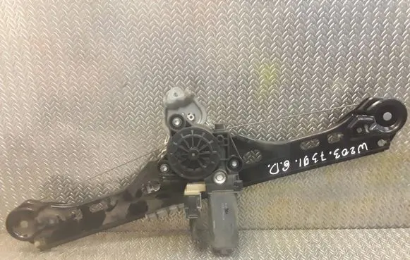 Mercedes-Benz C W203 Rear window lifting mechanism without motor A0130822007 0130822007