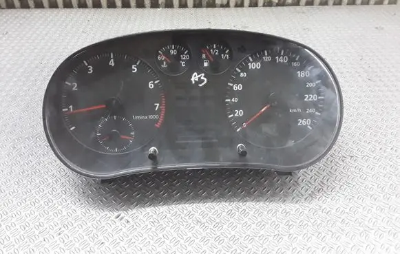Audi A3 S3 8L Speedometer (instrument cluster) 8L0919860A