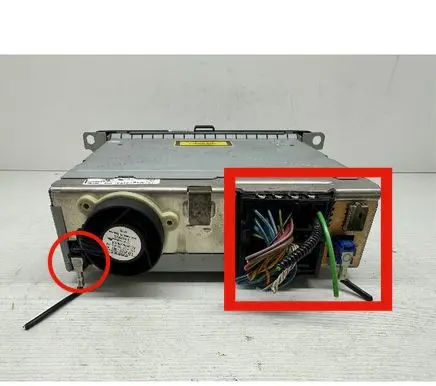 BMW 3 E90 E91 Sound system wiring loom 12417662 12417652 65129200447