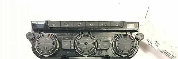 Volkswagen Golf VII Climate control/heater control trim 5G0907044BL