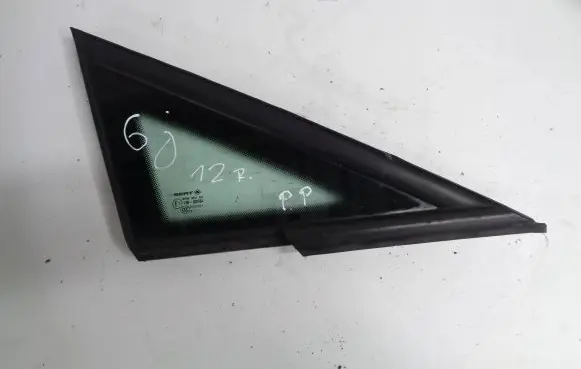 Volkswagen Golf VI Front door vent window glass four-door 43R001564 E000001 DOT459M532AS2