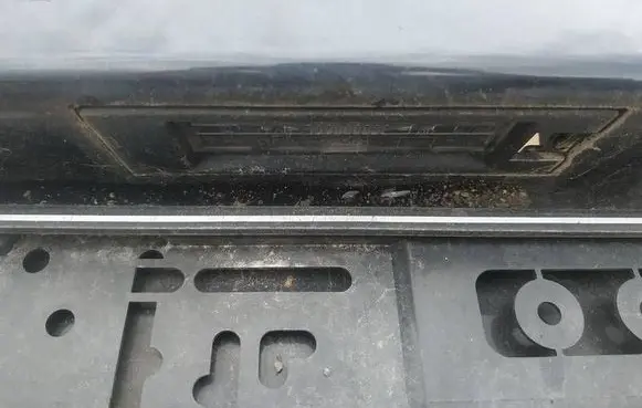 Opel Corsa D Number plate light