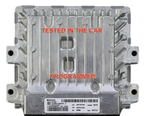 Peugeot Boxer Engine control unit/module 9691551980