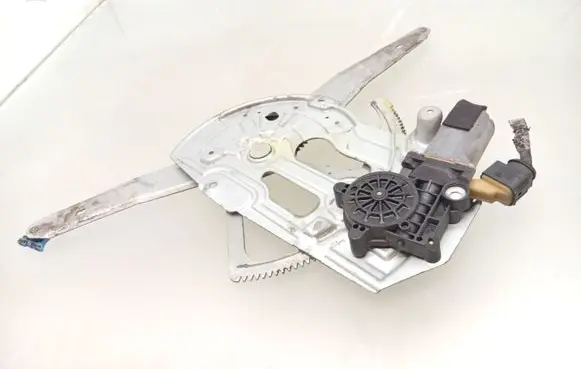 Front door window regulator with motor