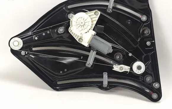 Mercedes-Benz E C207 W207 Rear door window regulator with motor A2076701303