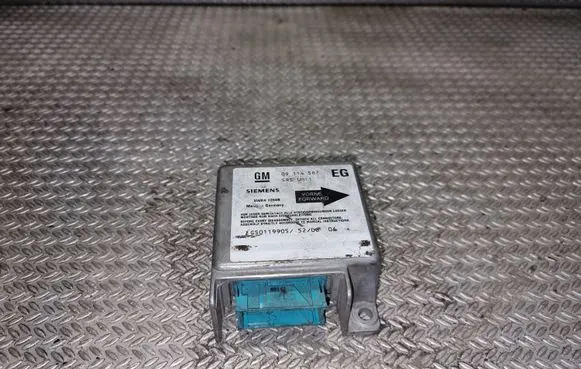 Opel Zafira A Airbag control unit/module 09114587EG