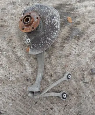 Audi A7 S7 4G Front wheel hub spindle knuckle 4G0407241C