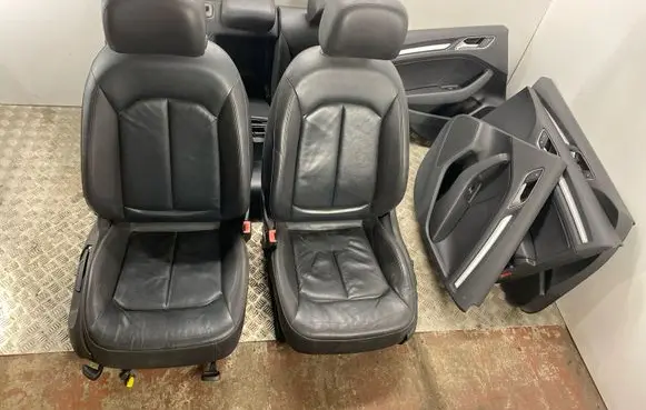 Audi A3 S3 8V Seat and door cards trim set 8V5867304KA 8V7867104DA 8V5867304JW