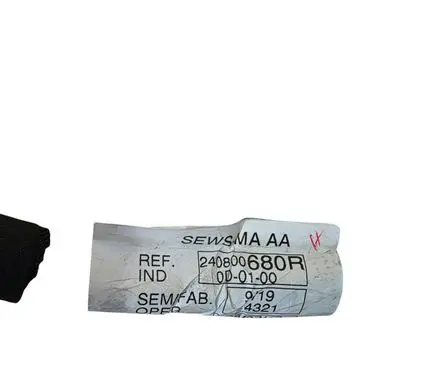 Renault Talisman Negative earth cable (battery) 240800680r