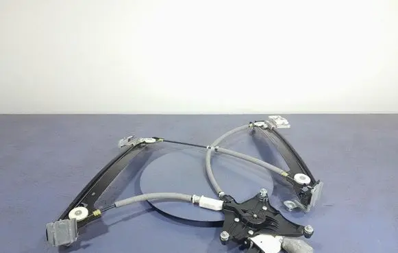 Front door window regulator with motor