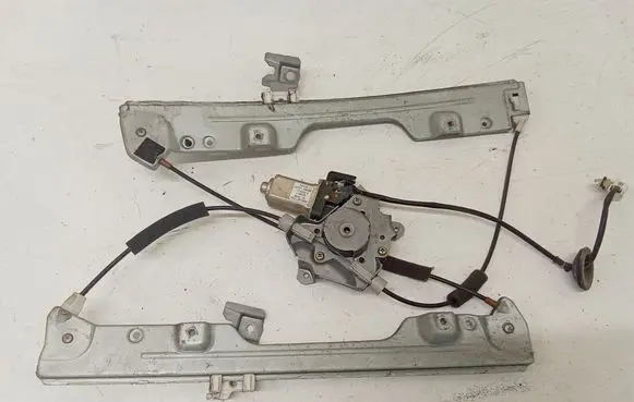 Front door window regulator with motor
