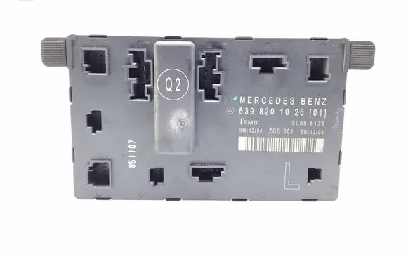 Mercedes-Benz Vito Viano W639 Door control unit/module 6398201026