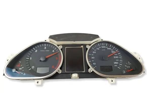 Audi A6 S6 C6 4F Speedometer (instrument cluster) 5550007301